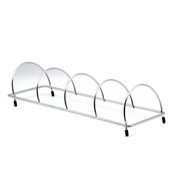 4 Section Plate Seller Rack (Chrome)