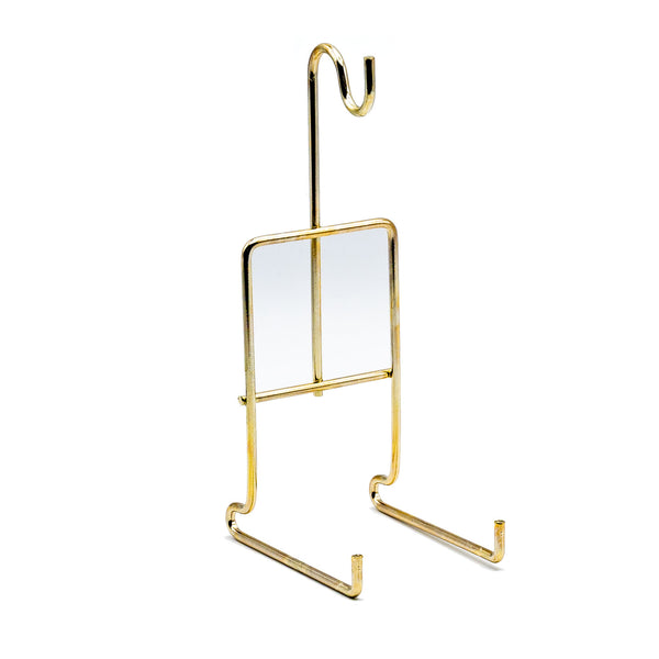 Hanging Cup and Saucer Stand (Brass)