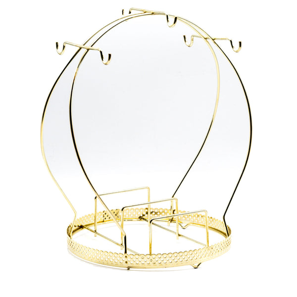 18 Piece Teaset Stand (Brassed)