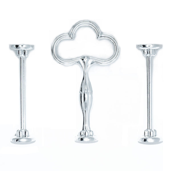 Cloverleaf Silver Finish