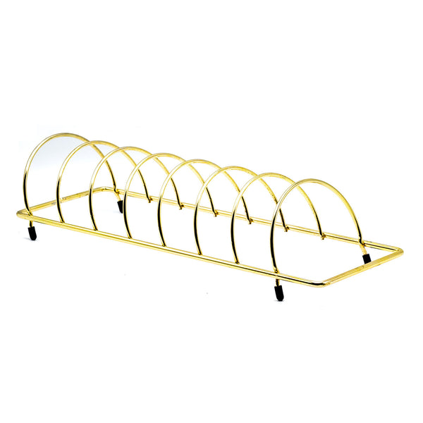 8 Section Plate Seller Rack (Brassed)