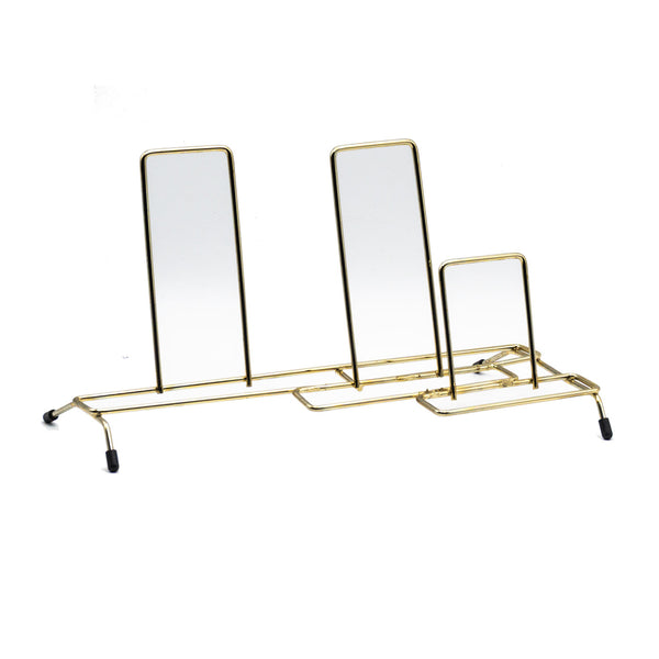 Staggered 3 Piece Display (Brassed)