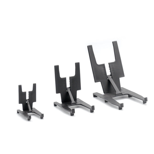 Plastic Adjustable Display Stands (Black)