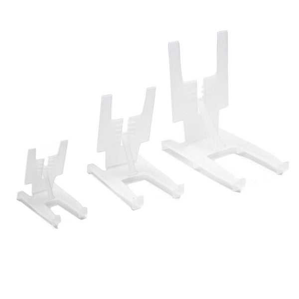 Plastic Adjustable Display Stands (Natural)